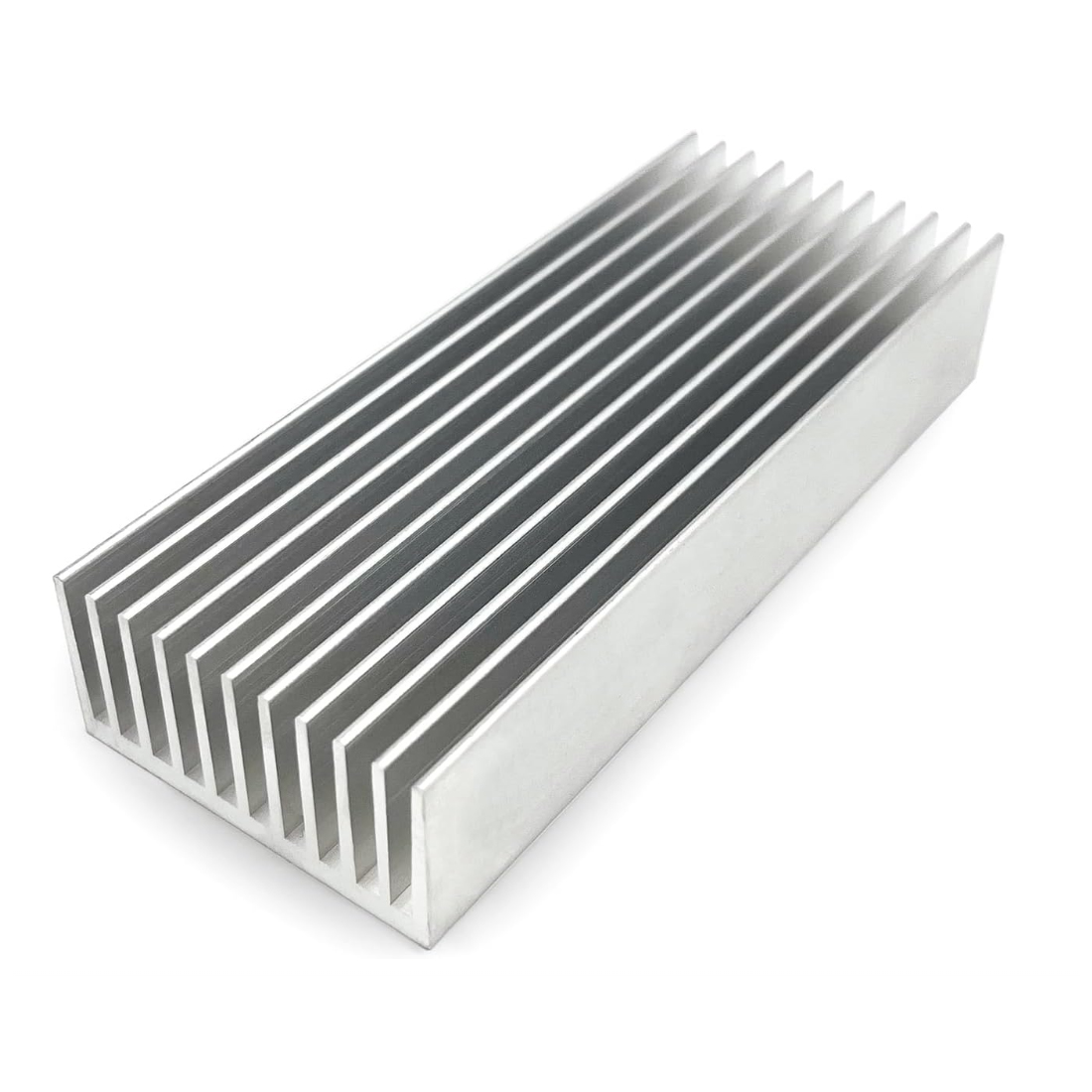 Heatsink Aluminum - 50x60x26mm — 300x60x26mm Heatsink Aluminium Ekstrusi