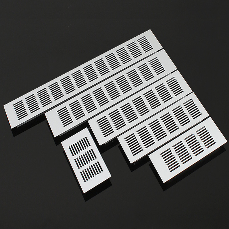 Ventilation Grille Aluminum - 60/100/150Mm Ventilasi Berlubang Lembar Aluminium Ventilasi