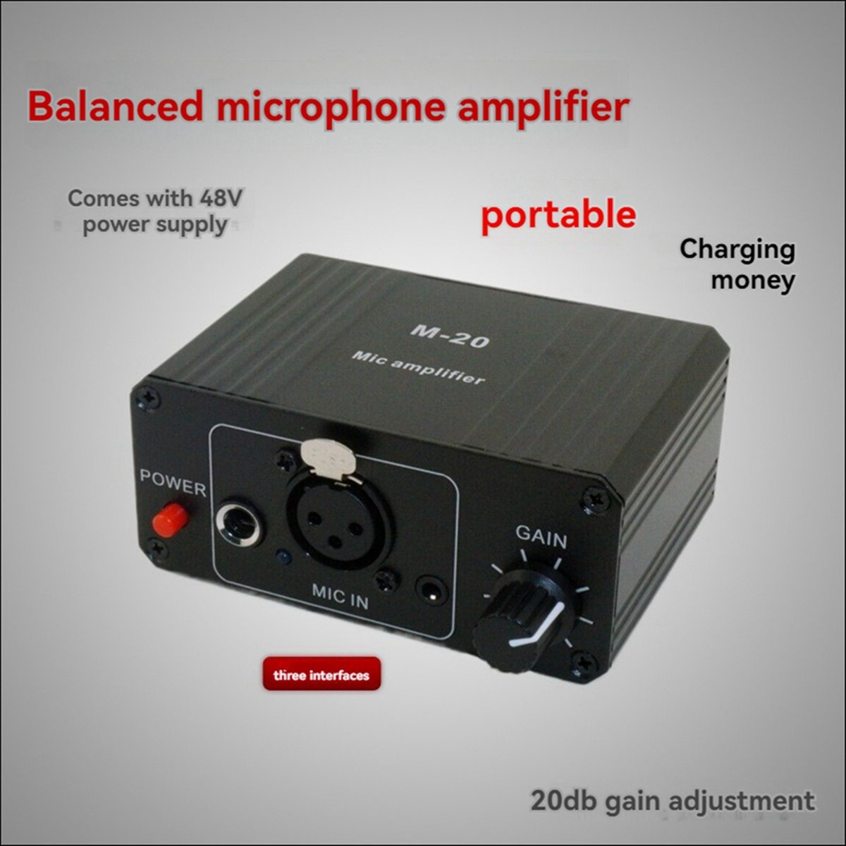 Microphone Capsule - (BOFF) Mikrofon Dinamis Amplifier Mikrofon Kondensor