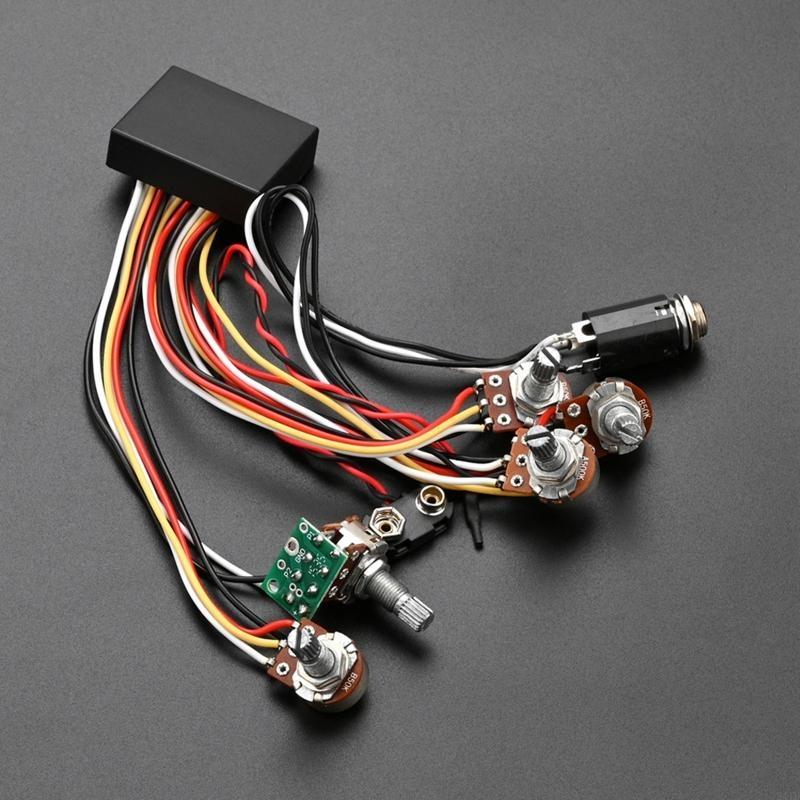 Passive Preamp - Pengganti Pickup Sirkuit Preamp Bass Elektrik