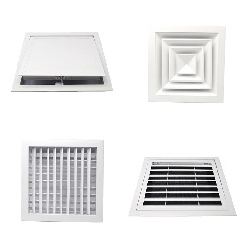 Ventilation Grille Aluminum - Kisi Ventilasi Udara Putih dari Aluminium
