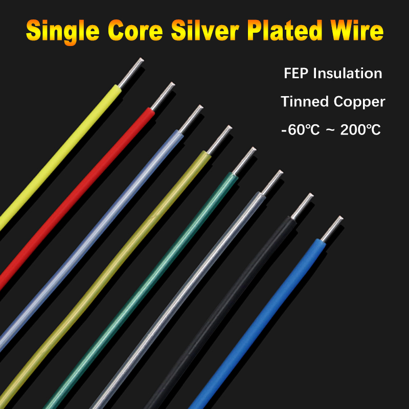 Audio Jumper Wire - Kawat Tembaga Berlapis Perak Inti Tunggal