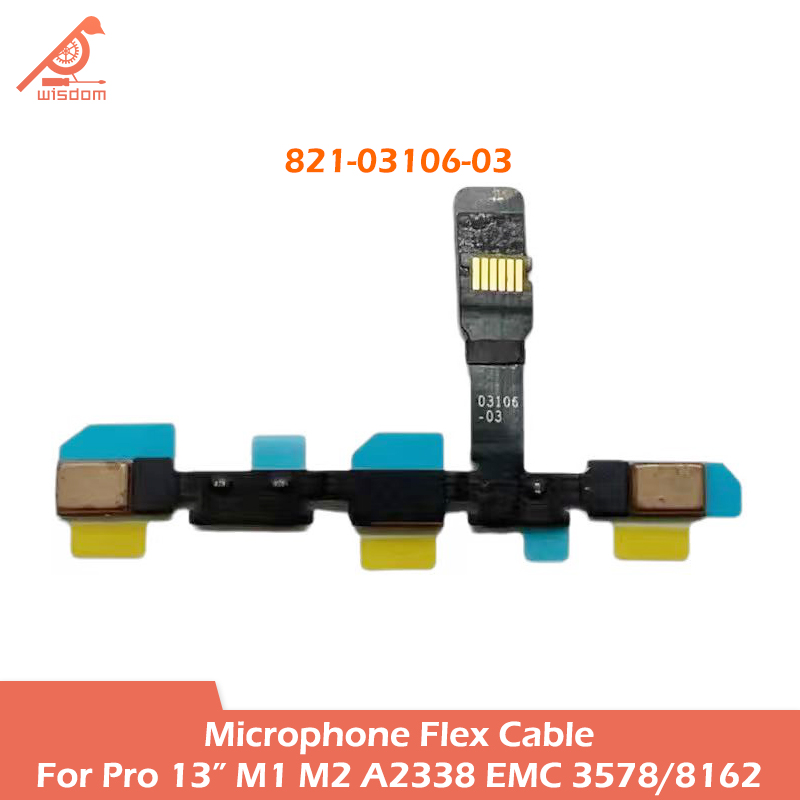 Ribbon Microphone - Kabel Pita Fleksibel Mikrofon Laptop 821-03106-03