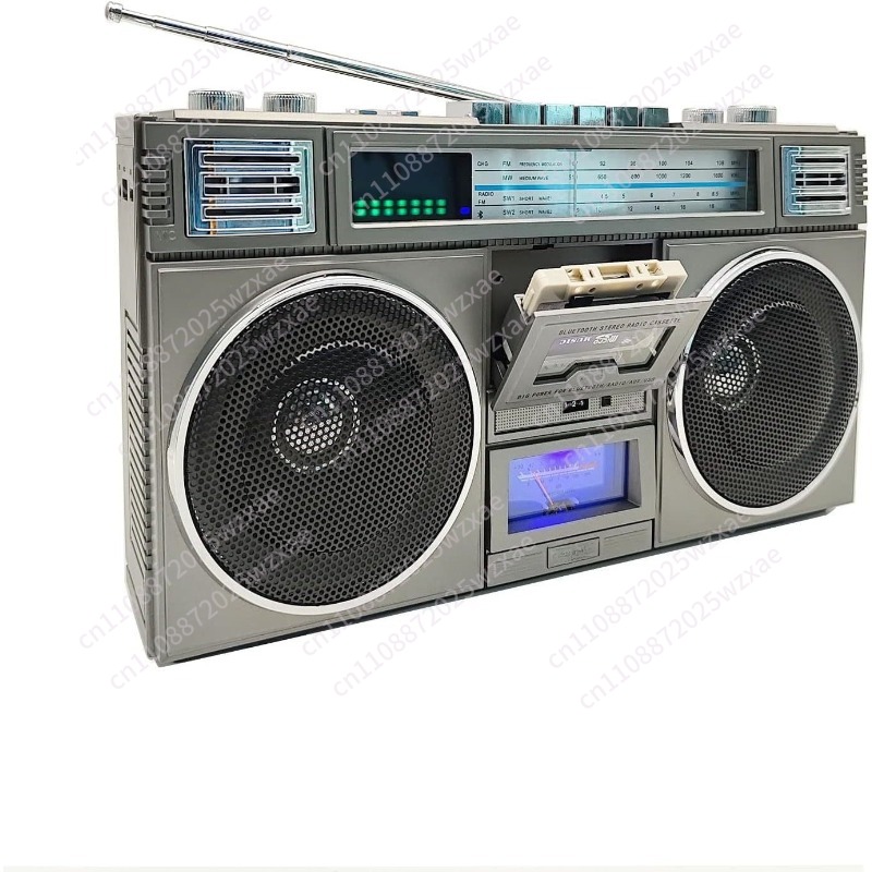 Usb Sound Card - Speaker Bluetooth Retro Stereo Subwoofer Kartu