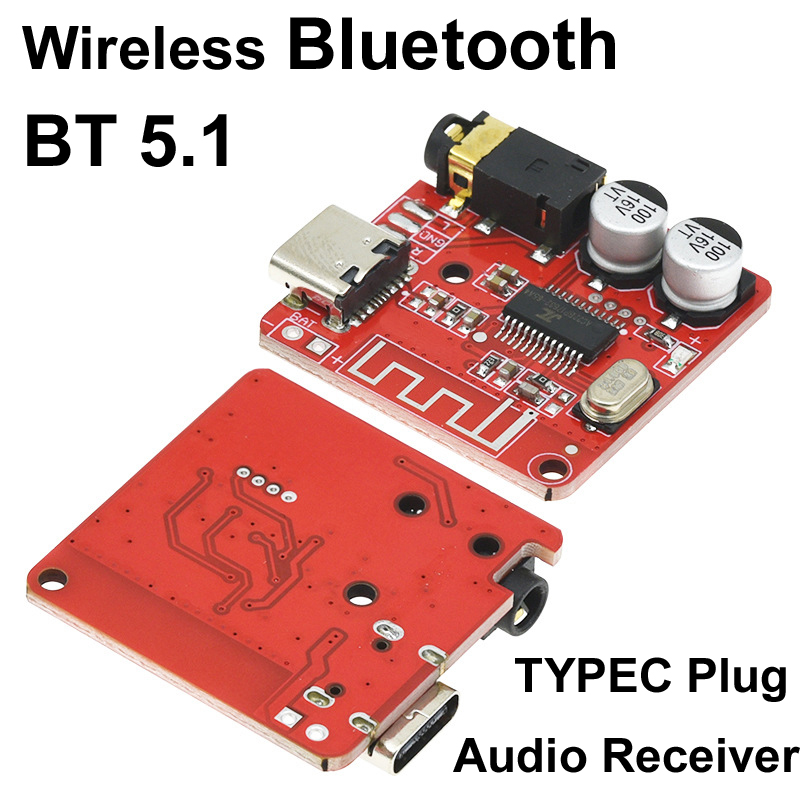 Diy Speaker - TYPE-C DIY Penerima Audio Bluetooth Nirkabel