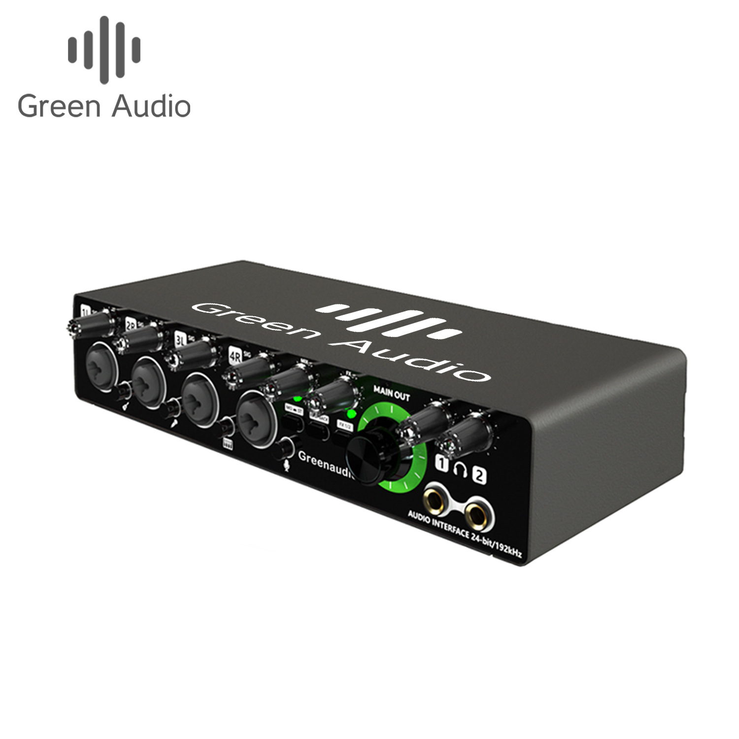 Usb Sound Card - Kartu Suara Audio USB GAX-MD44 Green
