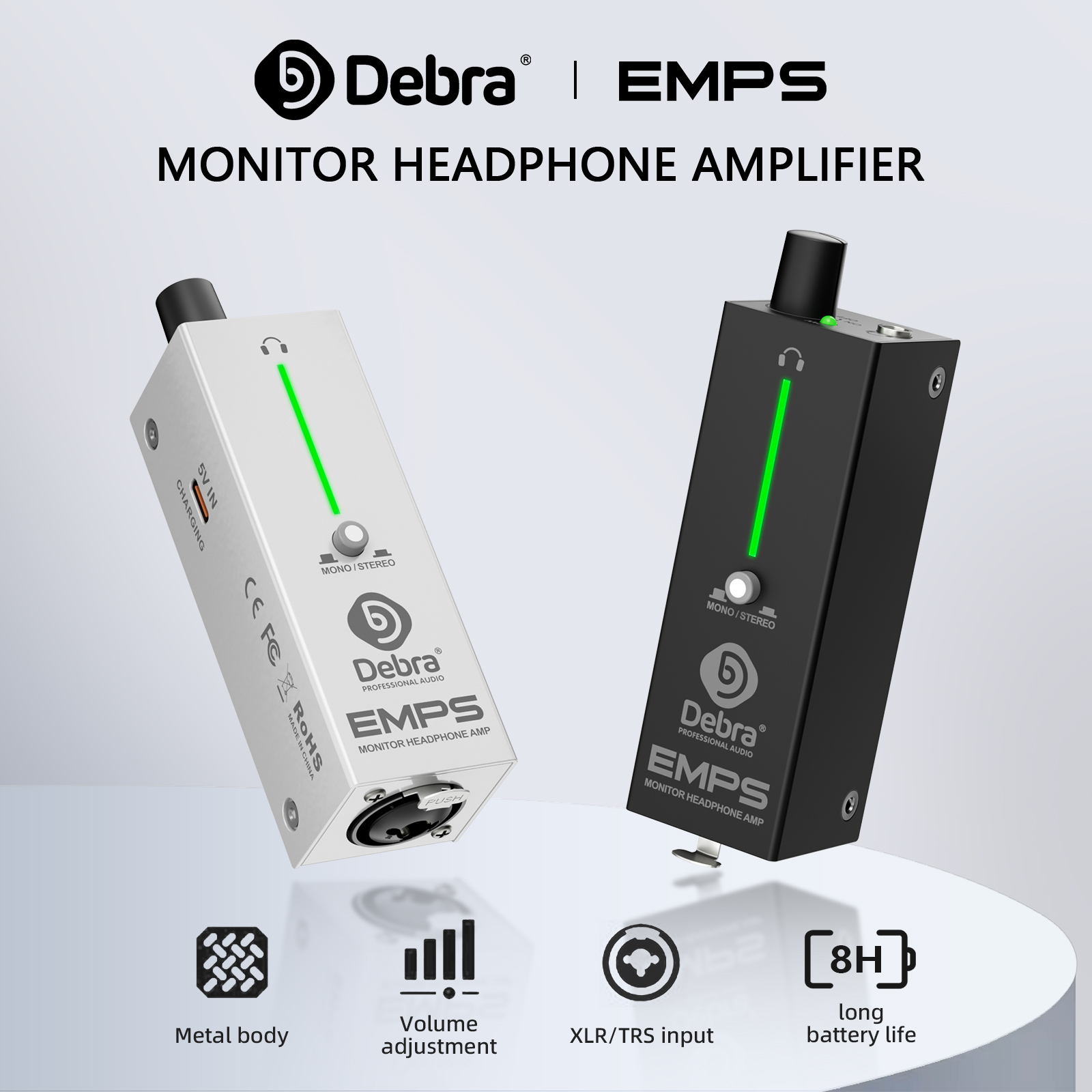 Headphone Amplifier - Amplifier Headphone Stereo Profesional Debra EMPS