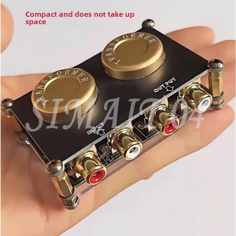 Audio Isolator Boost Cow Audio - Passive Preamp ulasan dan harga