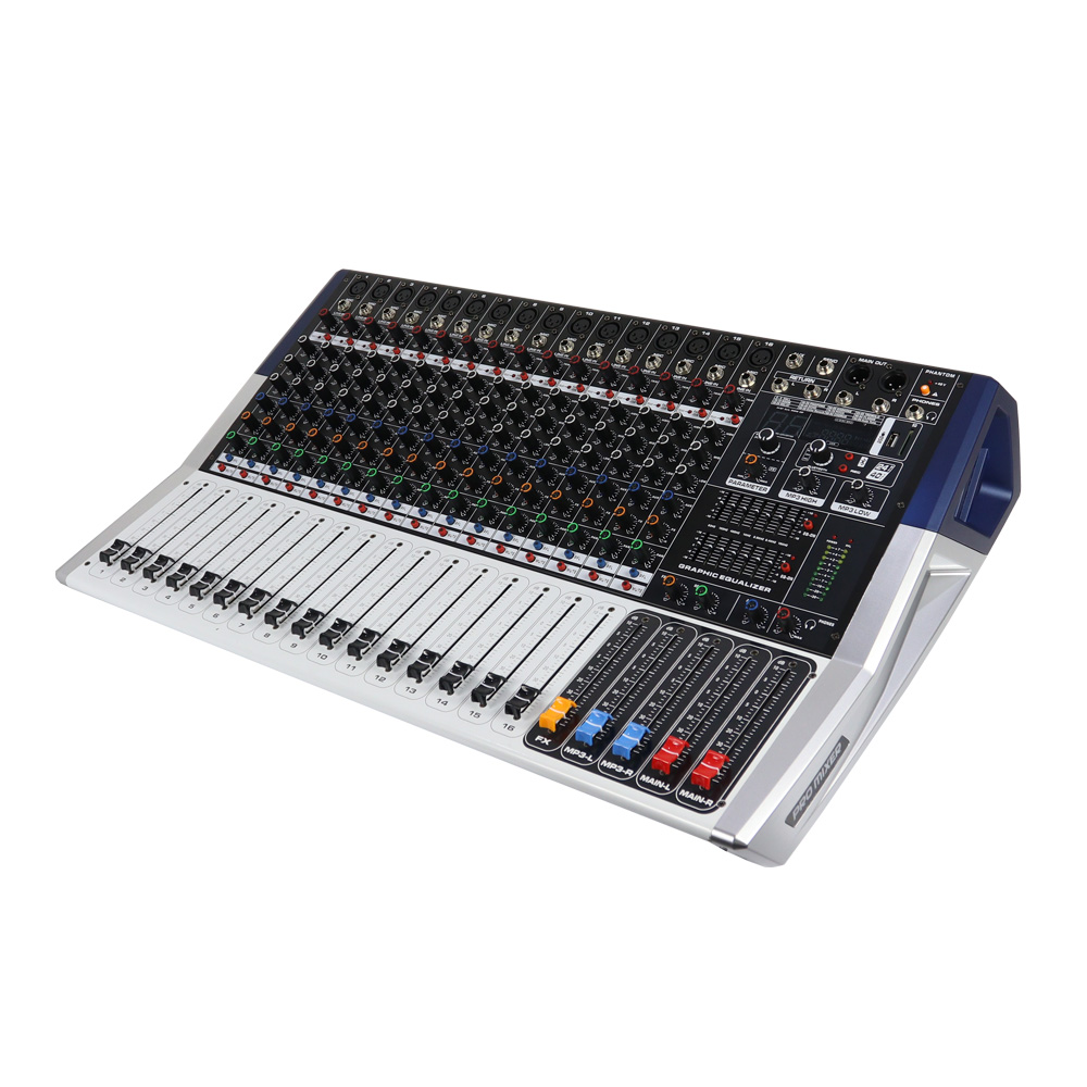 Penguat Daya Mixer Audio Logam - Audio Interface ulasan dan harga