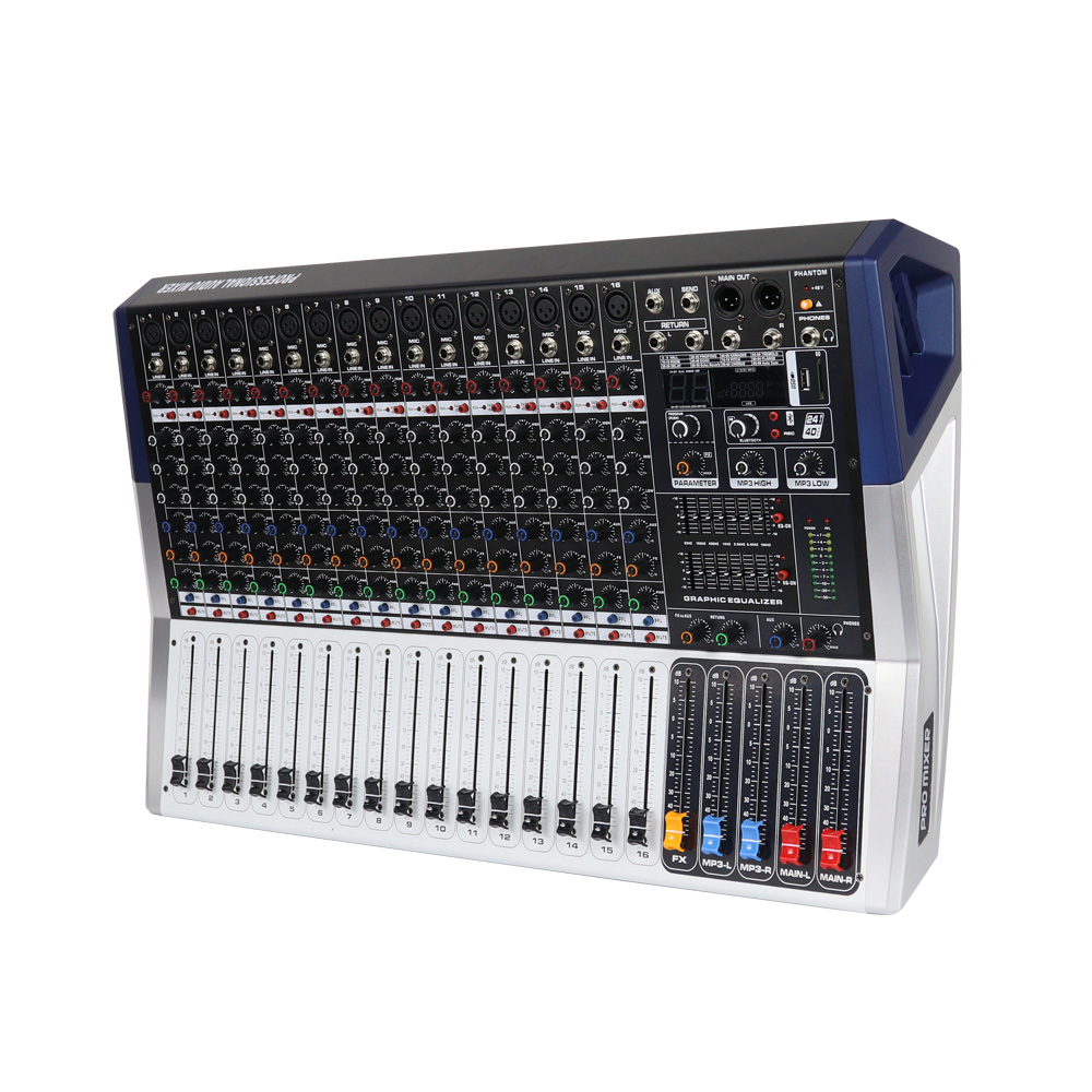 Penguat Daya Mixer Audio Logam - Audio Interface ulasan dan harga