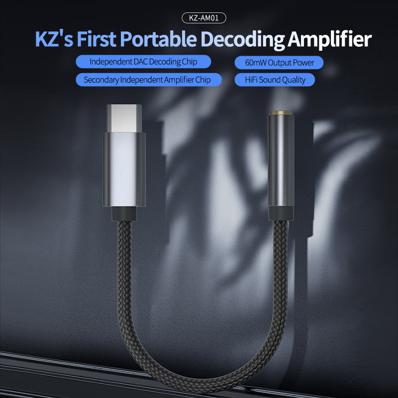 Kabel Adaptor Audio KZ AM01 Ti - Audio Dac ulasan dan harga
