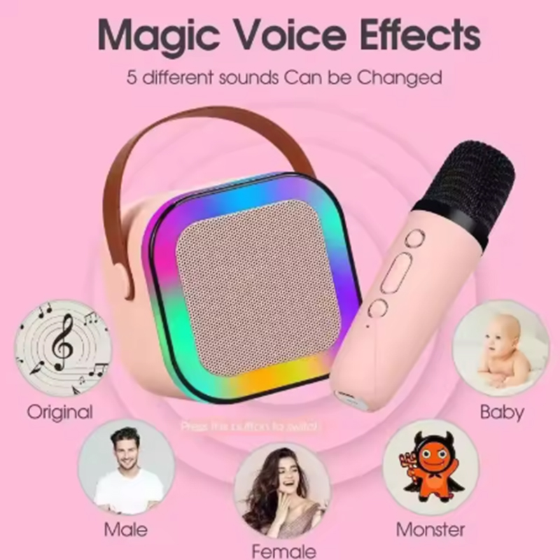Mesin Karaoke K12 Portabel Blu - Microphone Capsule ulasan dan harga