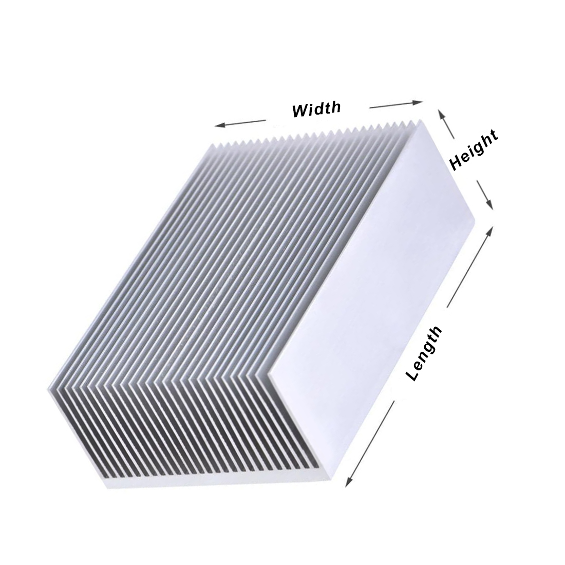 Pendingin DIY Aluminium Bentuk - Heatsink Aluminum ulasan dan harga