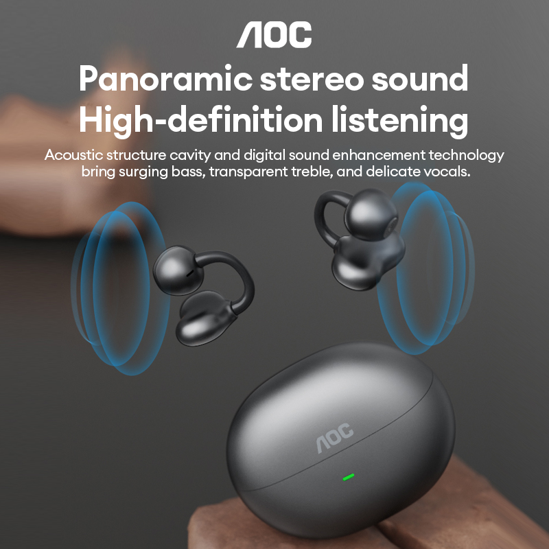 AOC ACD2544 Earbud Nirkabel Bl - Woofer ulasan dan harga