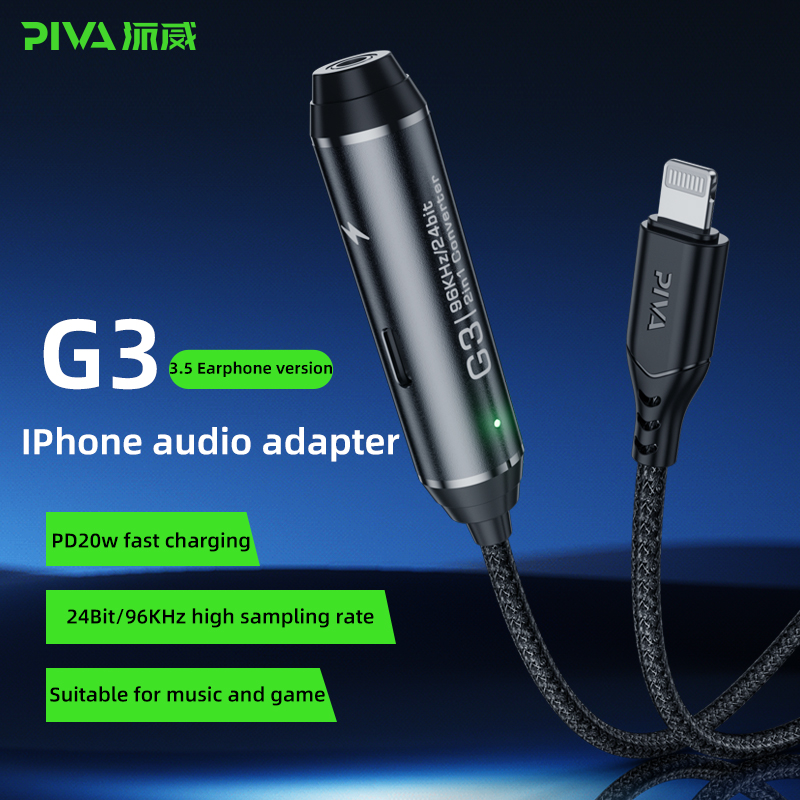 Kabel Piva 40cm 2-in-1 Konvert - Audio Dac ulasan dan harga
