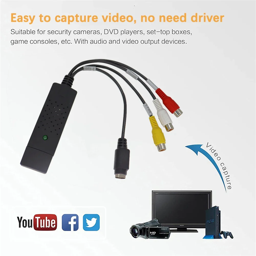 USB2.0 Audio Video Capture Car - Usb Sound Card ulasan dan harga