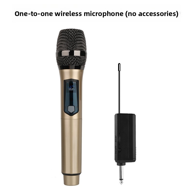Mikrofon Nirkabel 2 Saluran UH - Ribbon Microphone ulasan dan harga