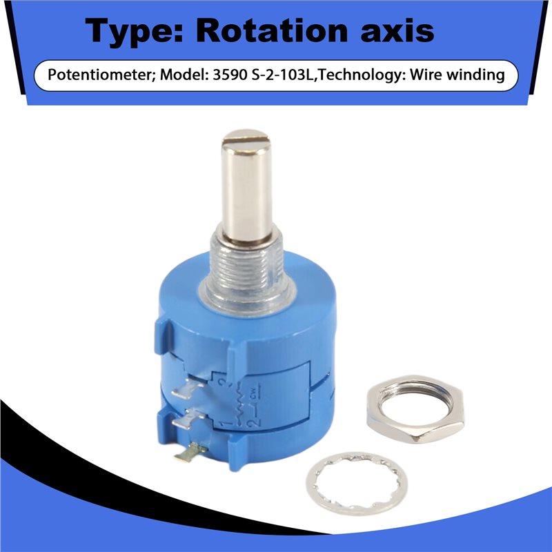 M01K 3590S-2-103L 10K Ohm Pote - Potentiometer 10K ulasan dan harga