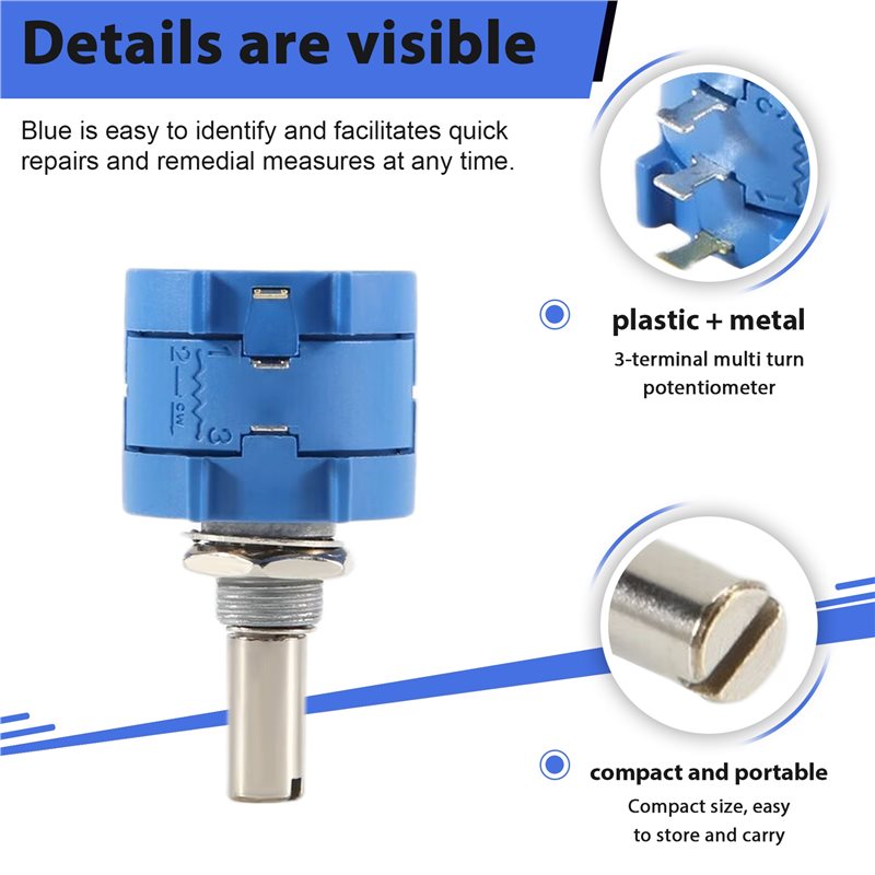 M01K 3590S-2-103L 10K Ohm Pote - Potentiometer 10K ulasan dan harga
