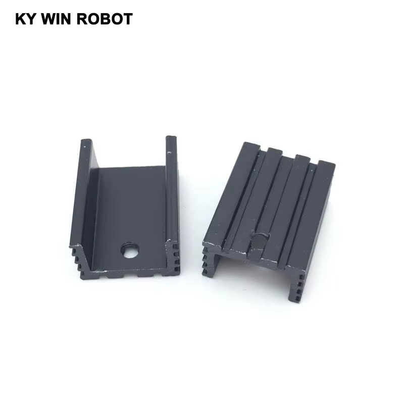 10 Buah Aluminium TO-220 Heats - Heatsink Aluminum ulasan dan harga
