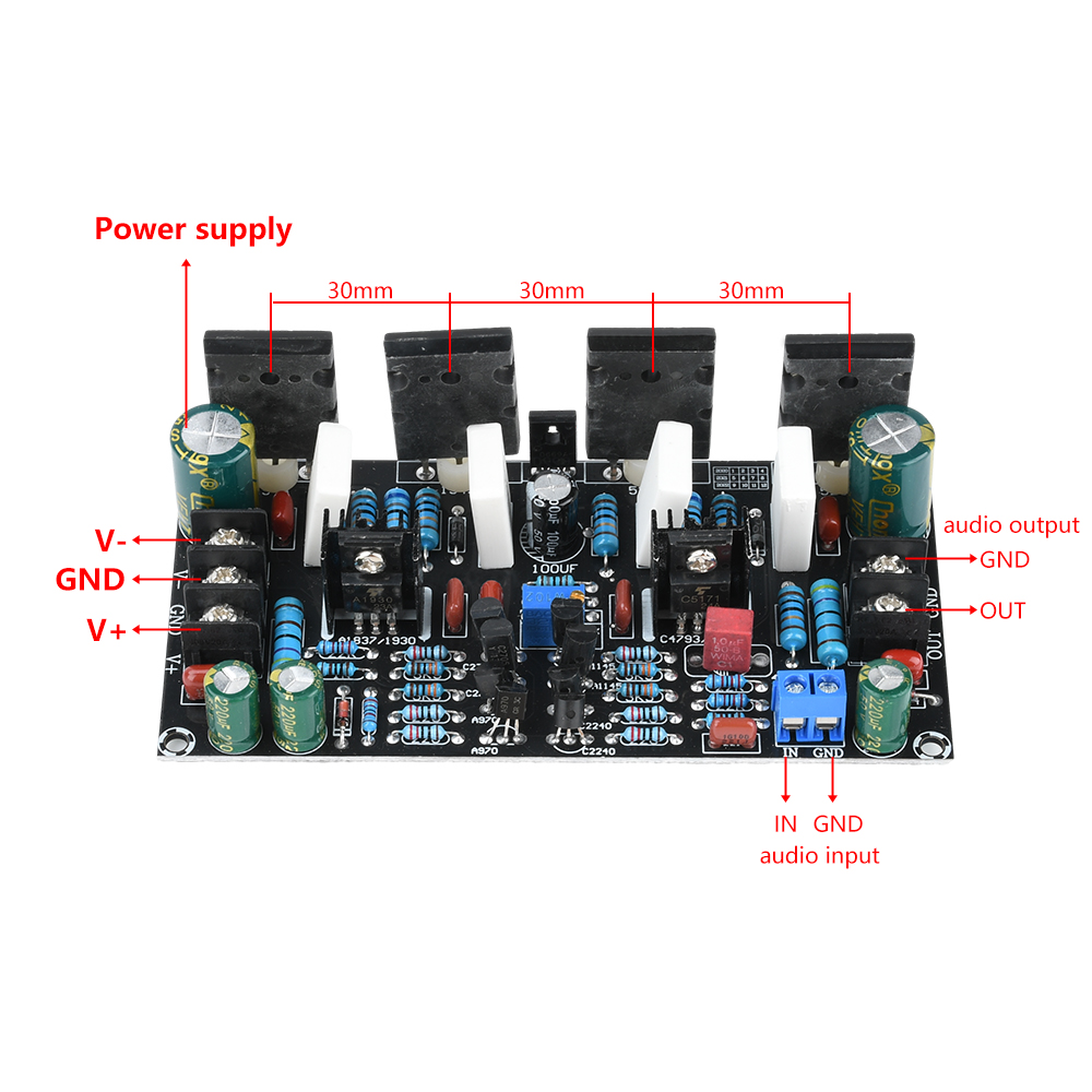 Papan Amplifier 200W DC 20V-90 - Volume Control Board ulasan dan harga