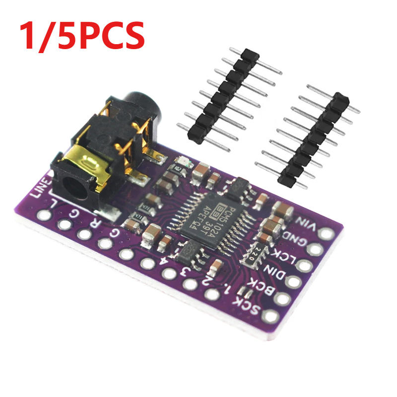 1/5 Buah GY-PCM5102 Antarmuka  - Pcm5102 ulasan dan harga