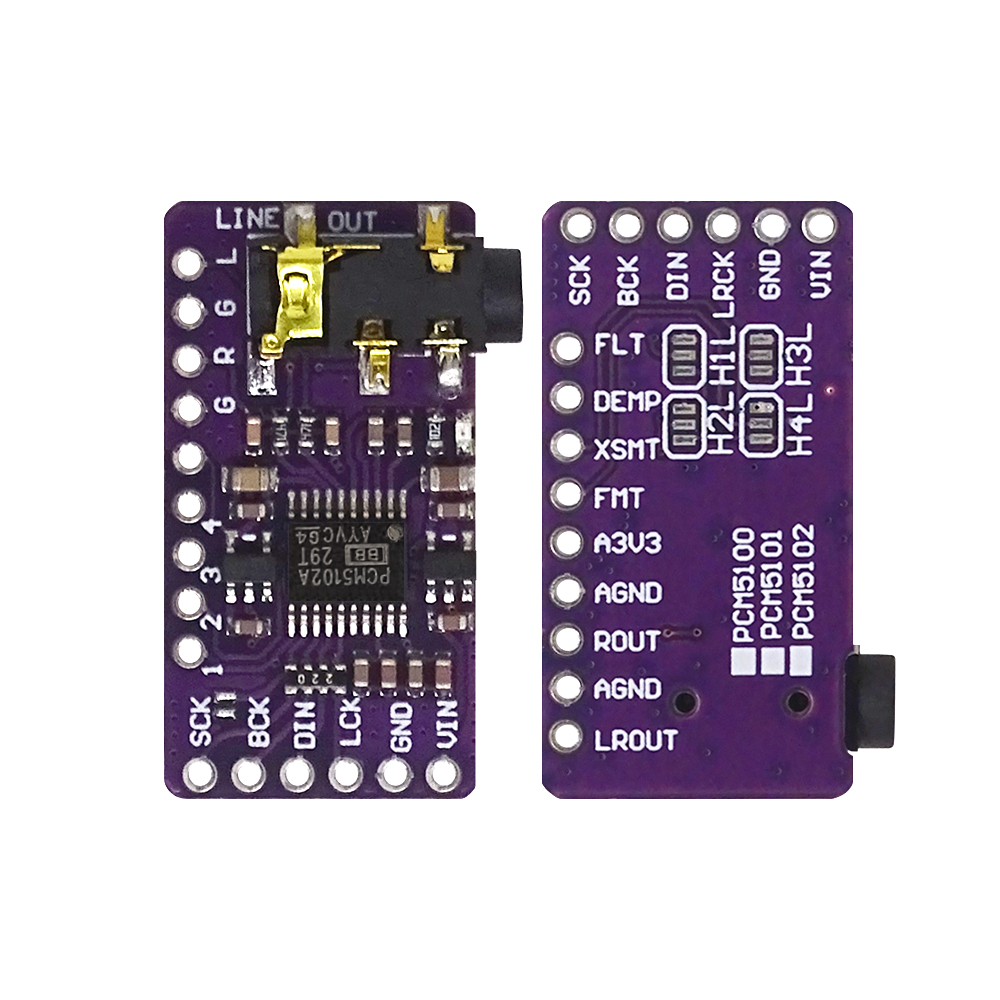 Antarmuka I2S PCM5102A DAC dek - Pcm5102 ulasan dan harga
