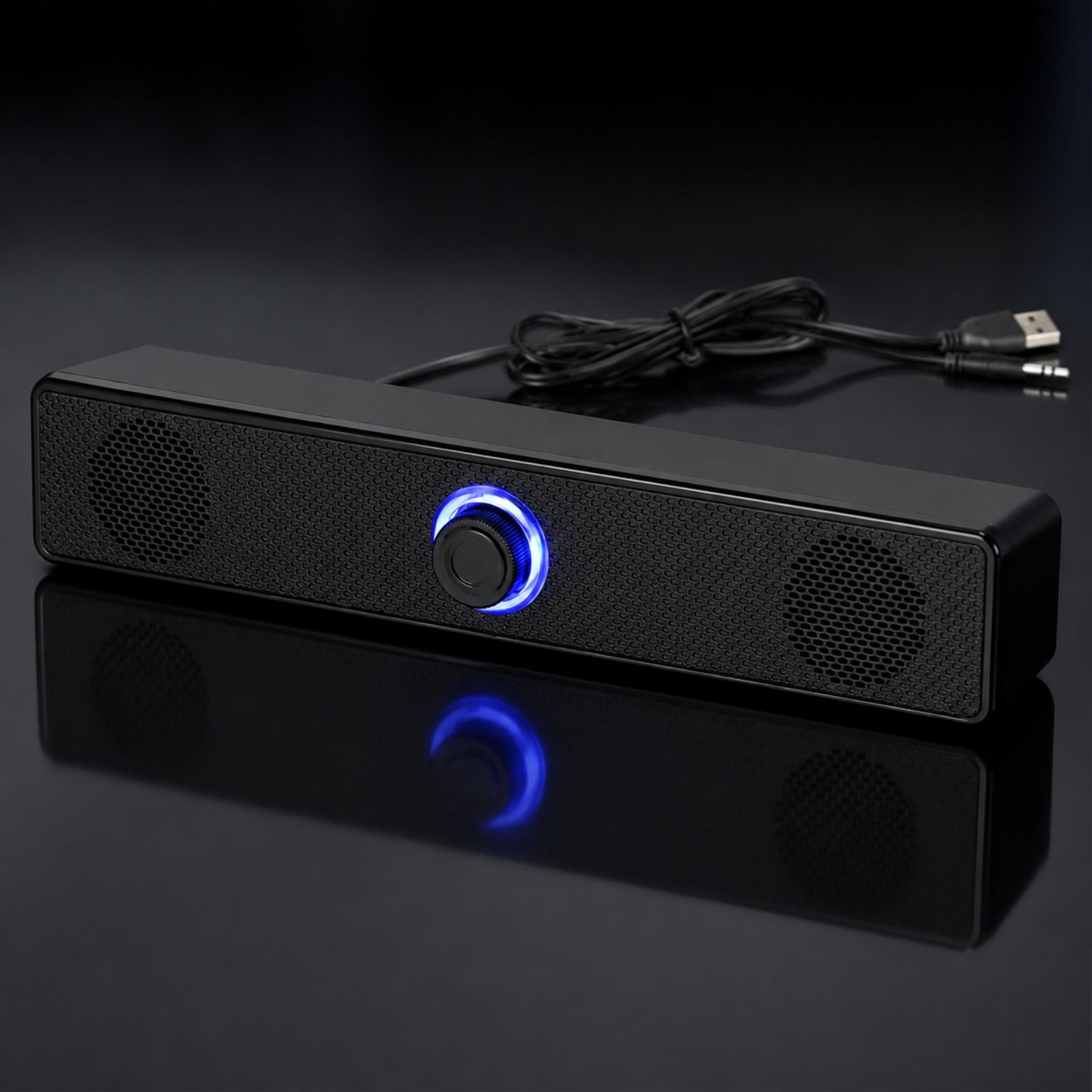 Speaker Berkabel USB untuk Kom - Speaker Wire ulasan dan harga