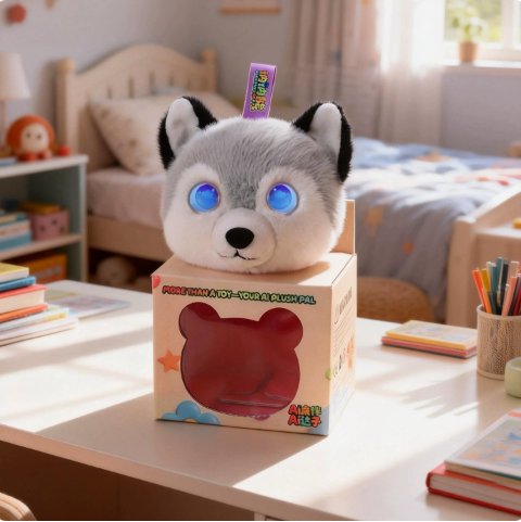 Boneka Husky Cerdas dengan Tek - Woofer ulasan dan harga