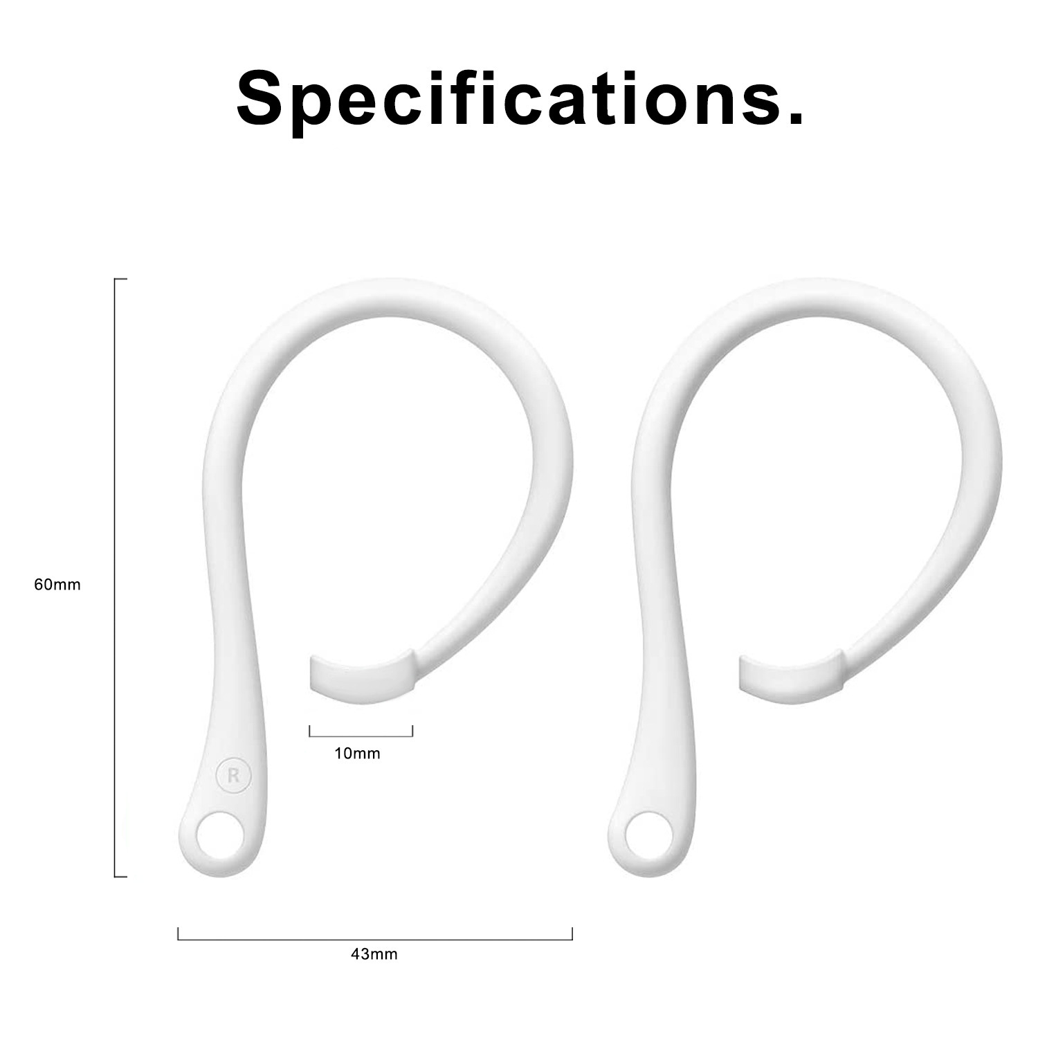 1 Pasang Pengait Telinga Anti- - Headphone Parts ulasan dan harga