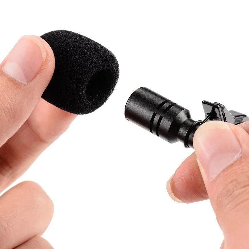 1-5pcs Mikrofon Lavalier Mini  - Microphone Capsule ulasan dan harga