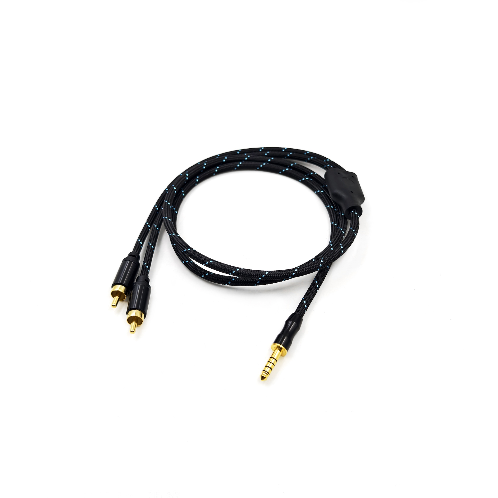 Kabel 4.4mm ke RCA 2RCA ke Kab - Audio Cable Rca ulasan dan harga