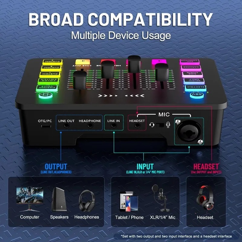 ZX230 Live Stream Sound Card M - Condenser Microphone Kit ulasan dan harga