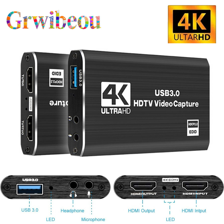 Kartu Pengambil Video USB 3.0  - Usb Sound Card ulasan dan harga