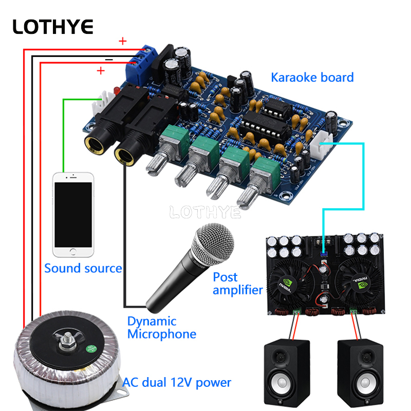 PT2399 Papan Amplifier Mikrofo - Volume Control Board ulasan dan harga