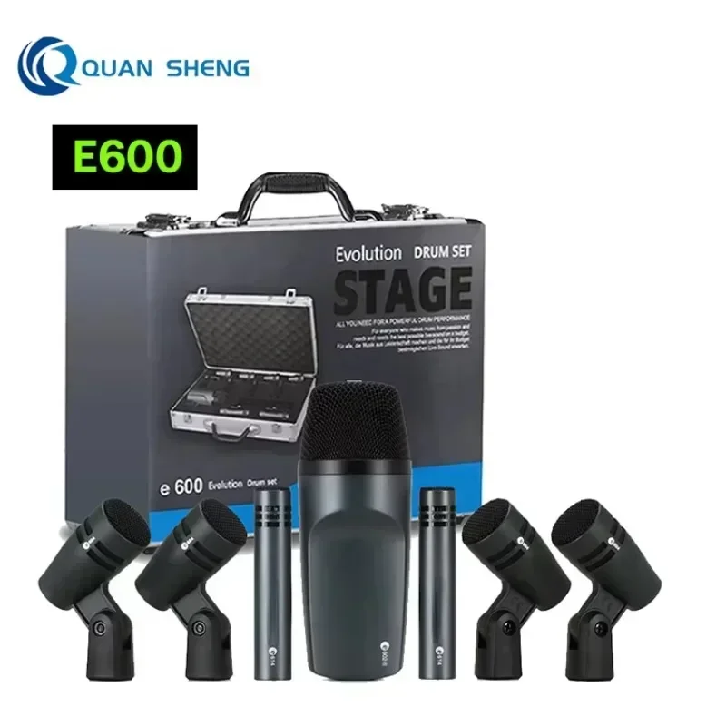 Tersedia Kit Mikrofon Drum E60 - Condenser Microphone Kit ulasan dan harga