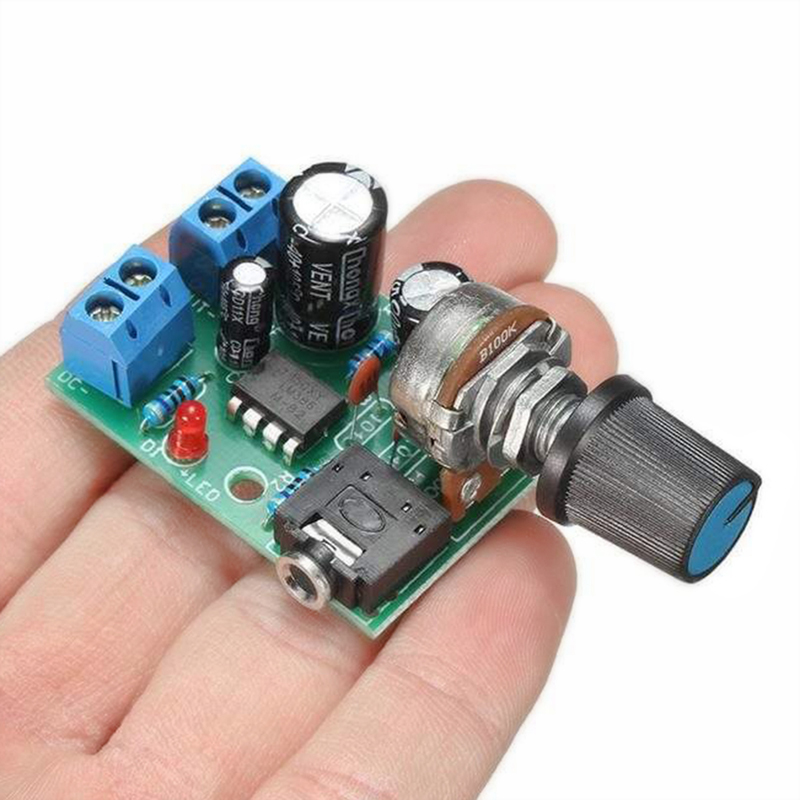 【C】LM386 10W Papan Amplifier A - Volume Control Board ulasan dan harga