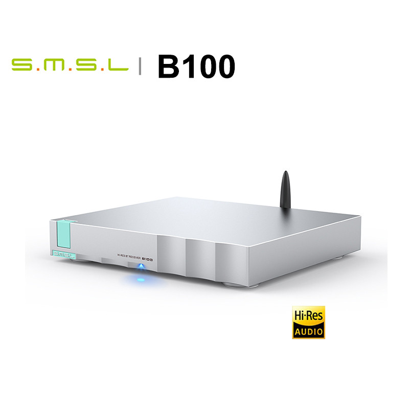 SMSL B100 HI-RES Penerima Blue - Sbc Audio Amplifier ulasan dan harga