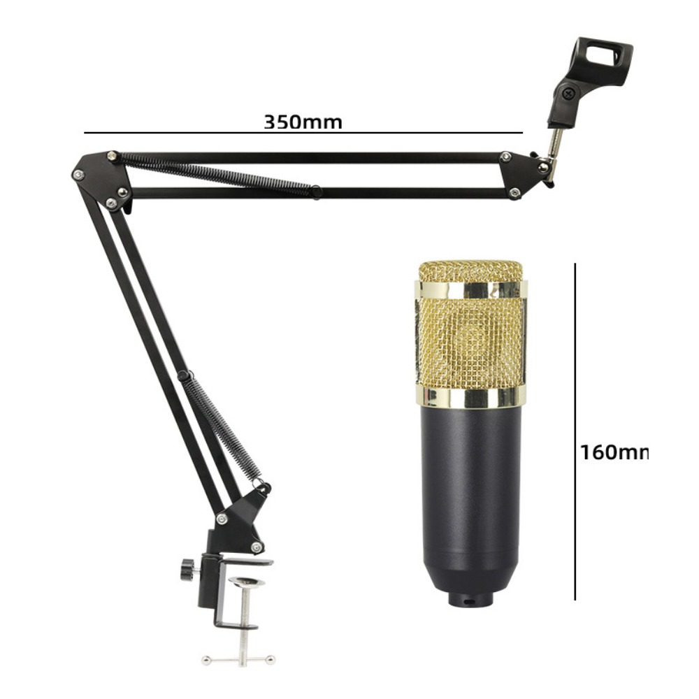 Kit Mikrofon Kondensor BM800 u - Condenser Microphone Kit ulasan dan harga