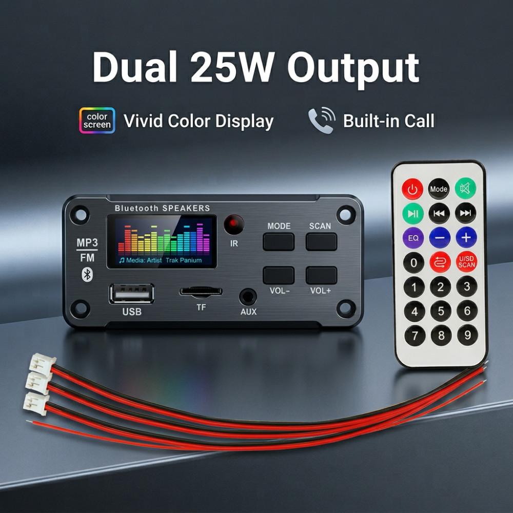 Papan Dekoder Bluetooth MP3 WM - Volume Control Board ulasan dan harga