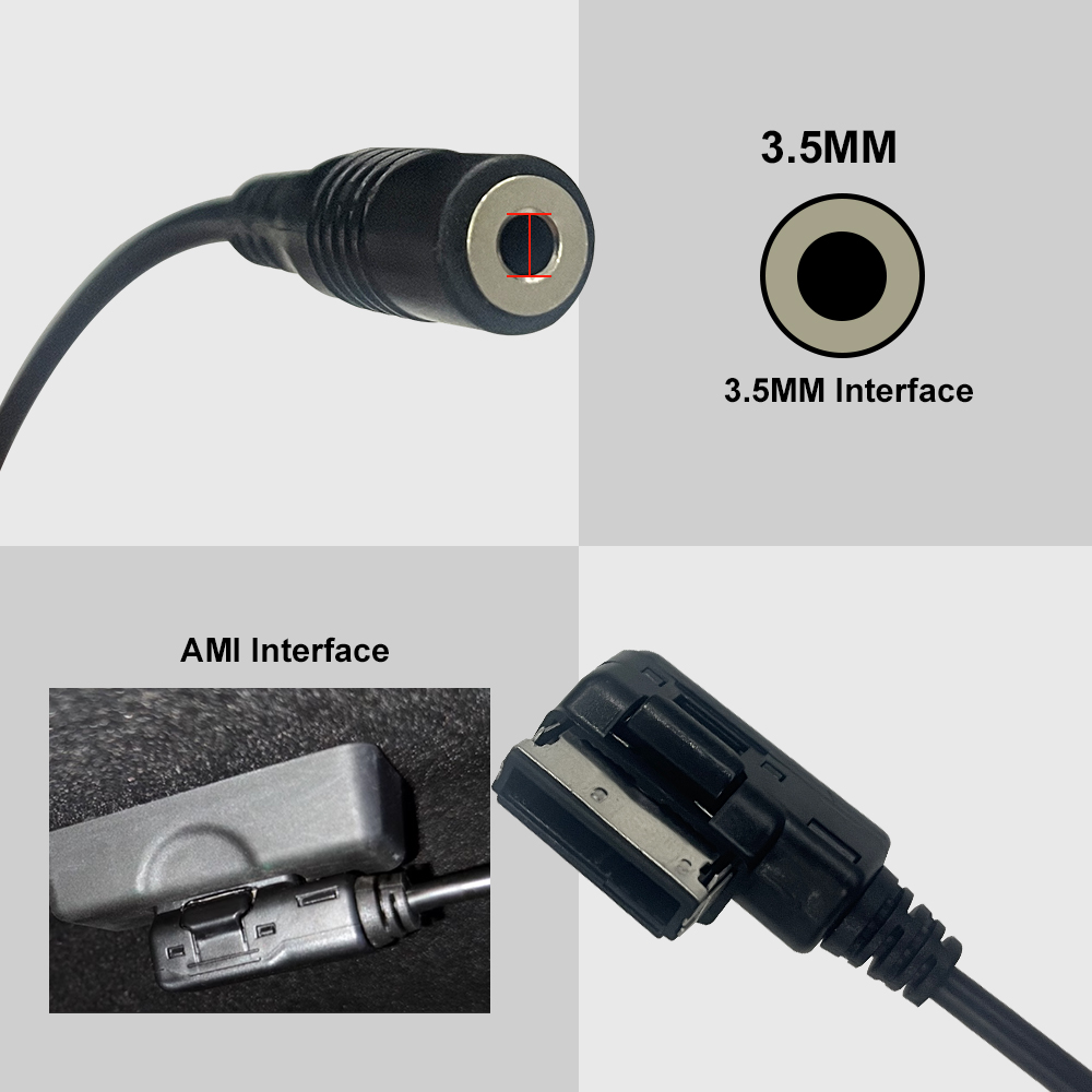 Kabel adaptor tambahan Audio 3 - Mdi Cable ulasan dan harga