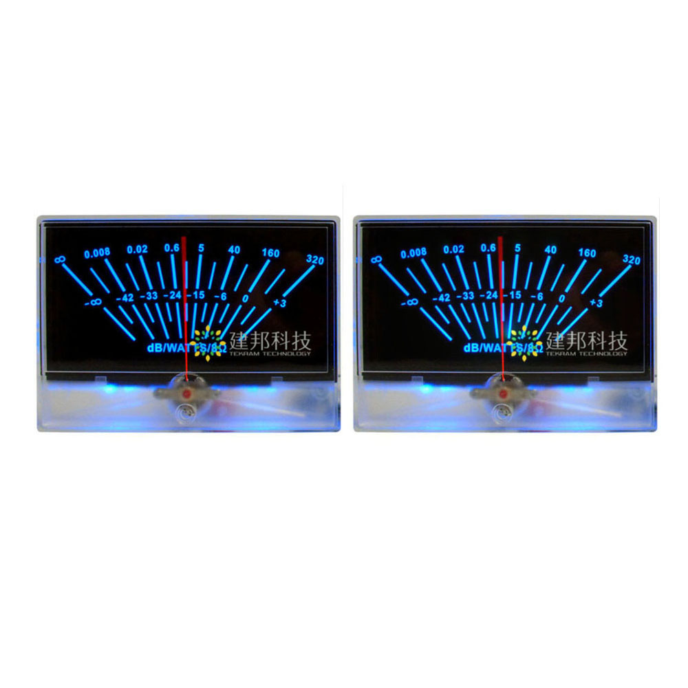 2 Buah P-134 VU Meter Head DB  - Audio Dac ulasan dan harga
