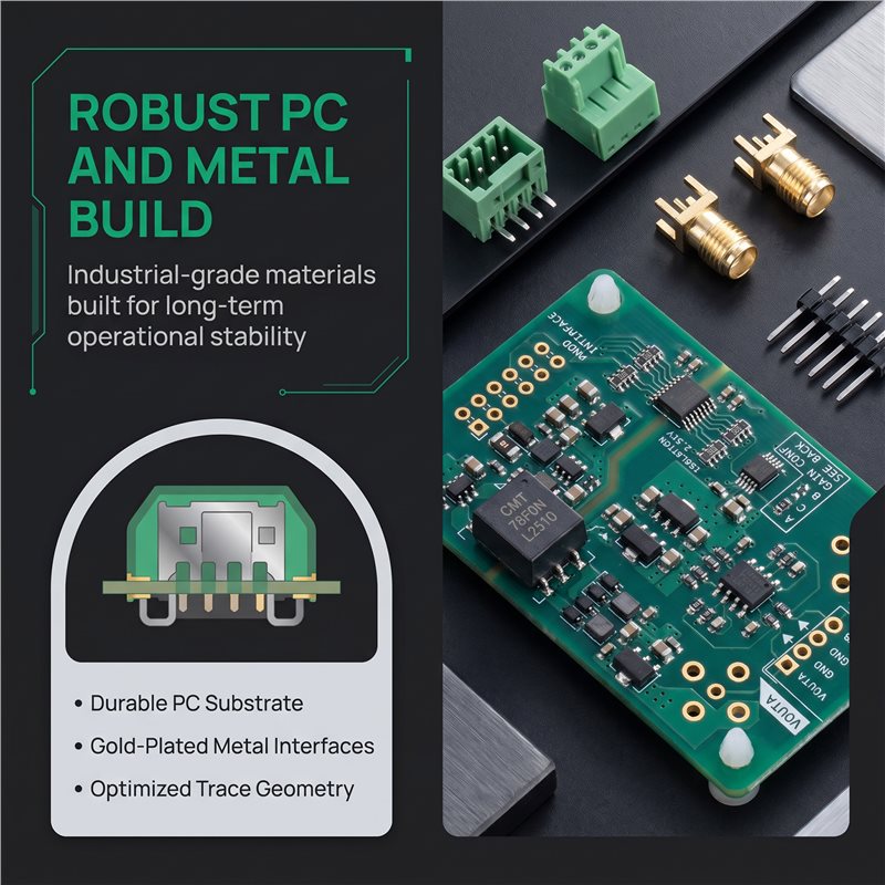 Antarmuka ABMH-PMOD untuk DAC8 - Dac Board ulasan dan harga