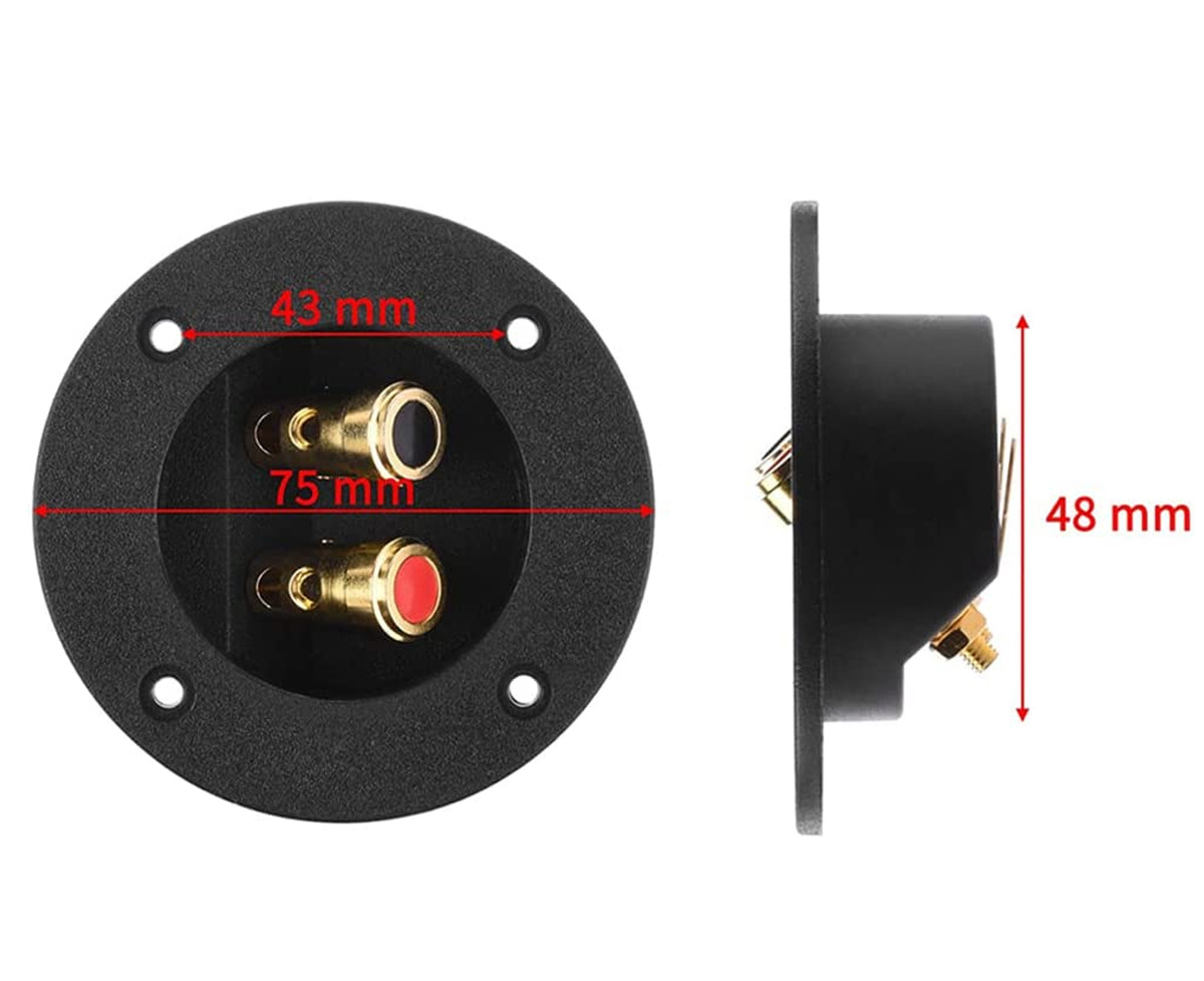 Panel Pemasangan Bulat Termina - Speaker Enclosure ulasan dan harga