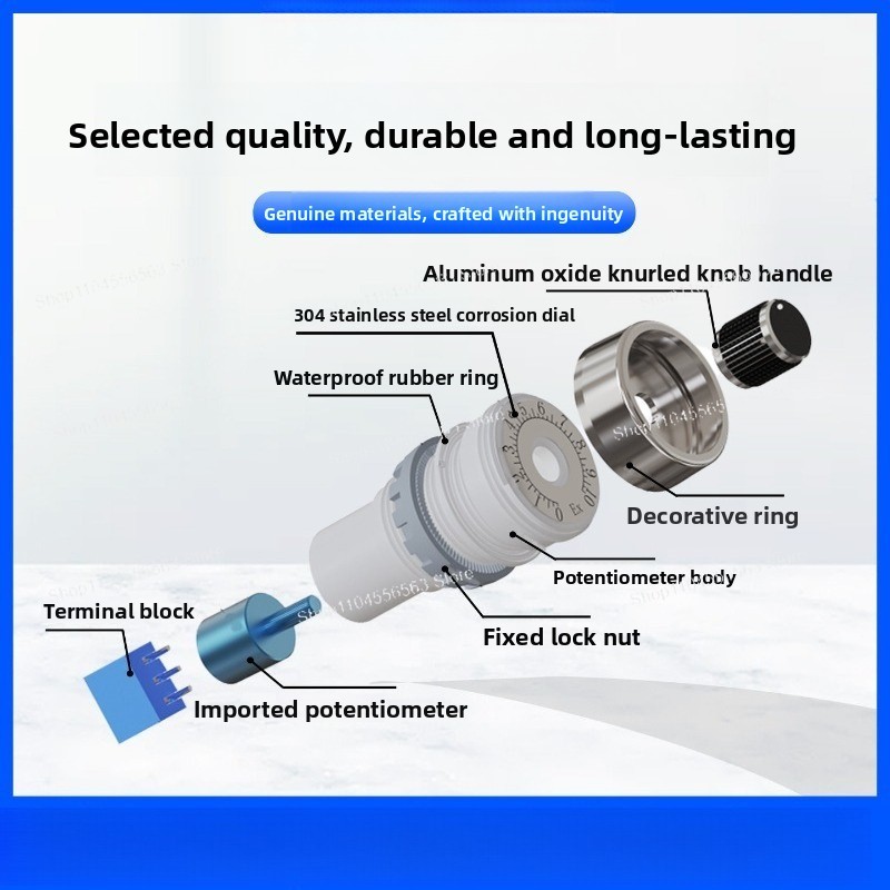 Potensiometer Tahan Ledakan da - Potentiometer 10K ulasan dan harga
