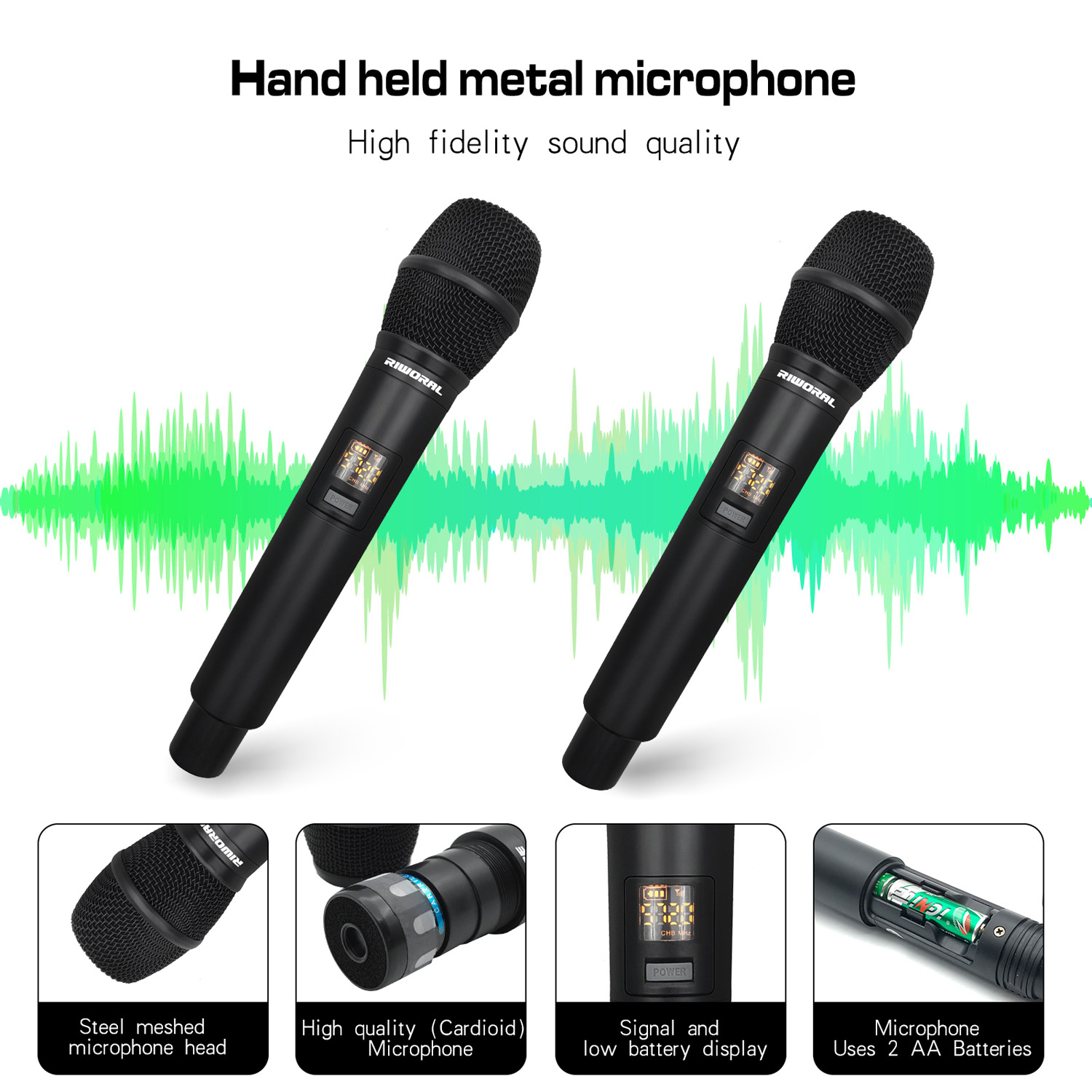 2026 SLXD4 Mikrofon Nirkabel 2 - Condenser Microphone Kit ulasan dan harga