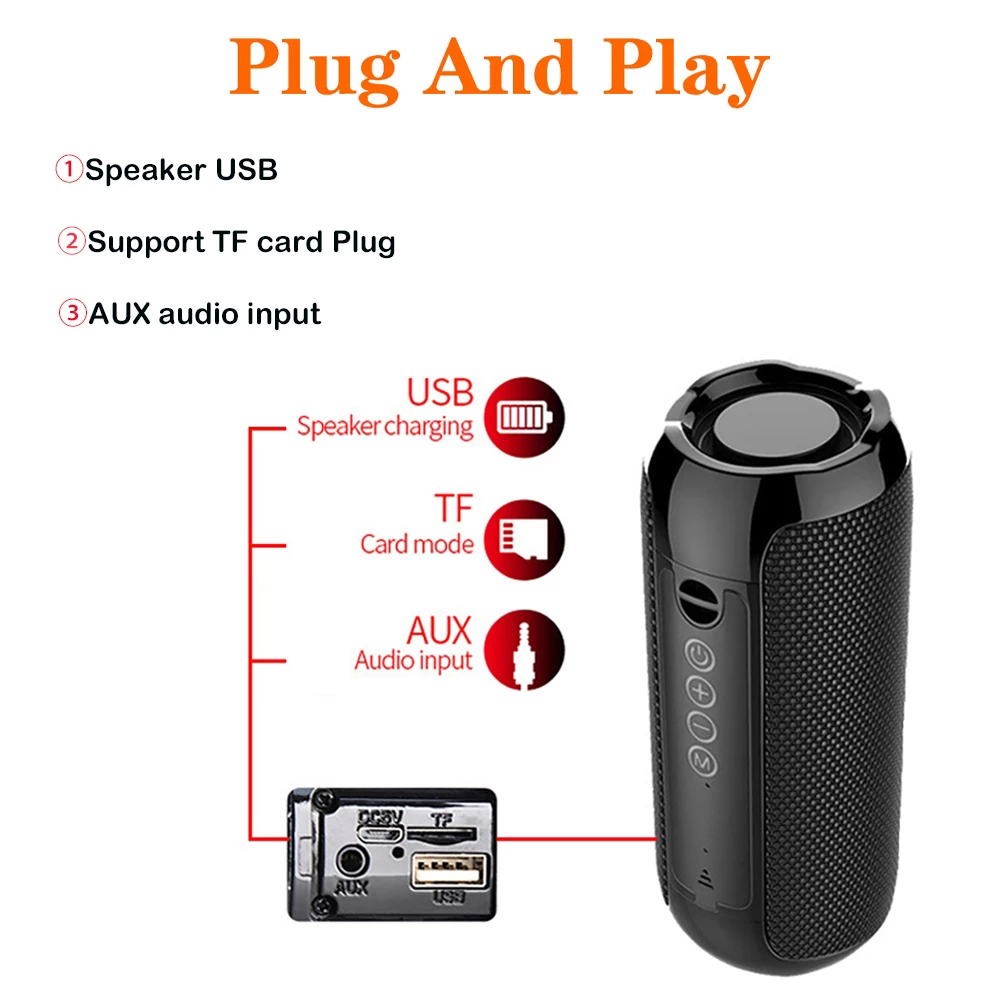 Speaker Bluetooth Nirkabel Por - Sbc Audio Amplifier ulasan dan harga