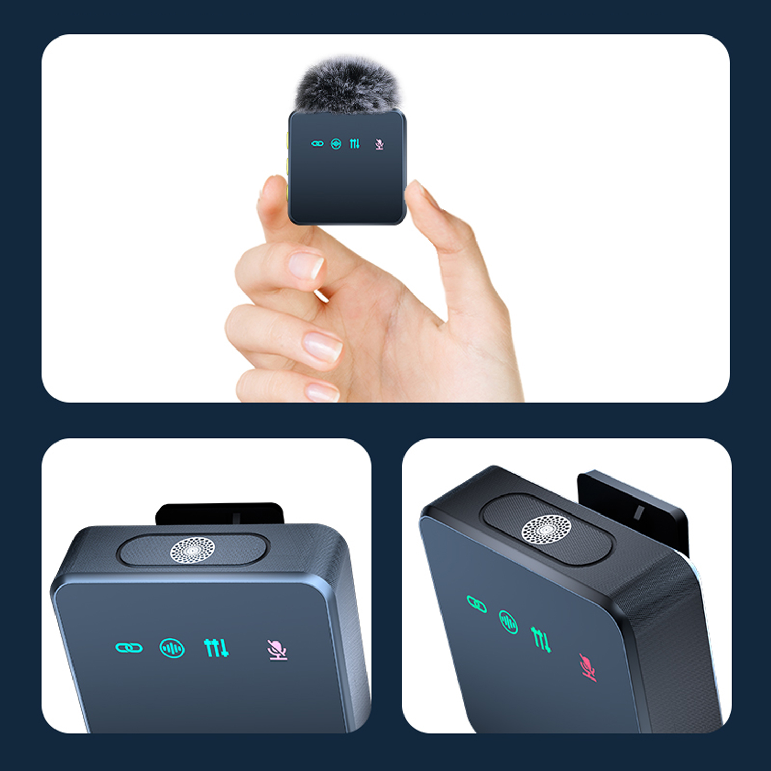 Mikrofon Lavalier Nirkabel Pro - Microphone Capsule ulasan dan harga